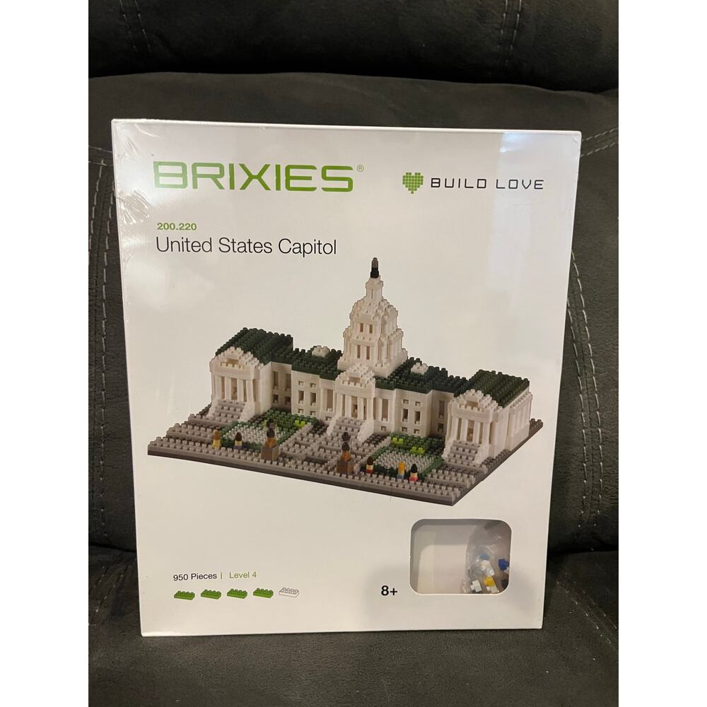 Brixies US State Capitol 950 building set- NIB